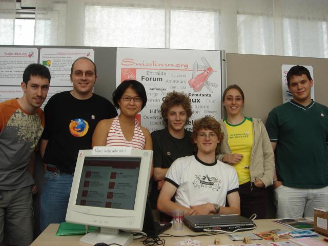 L'équipe au grand complet