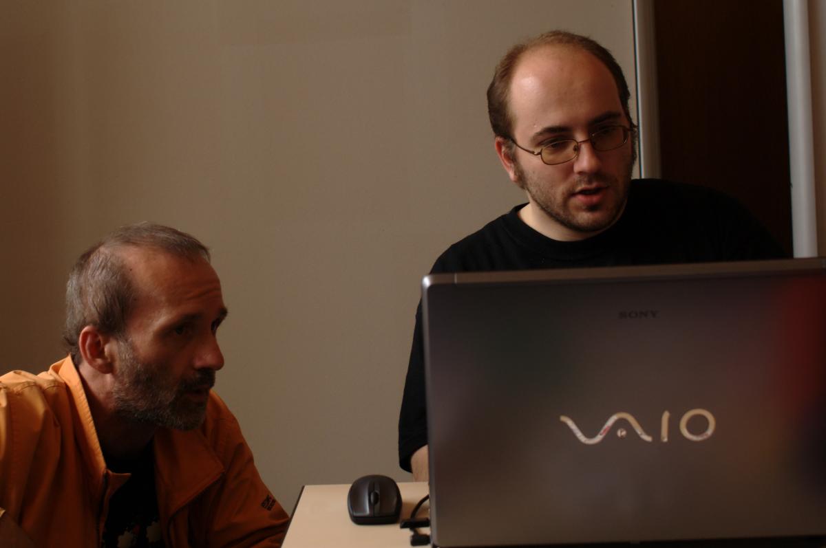 Eggman, en pleine installation