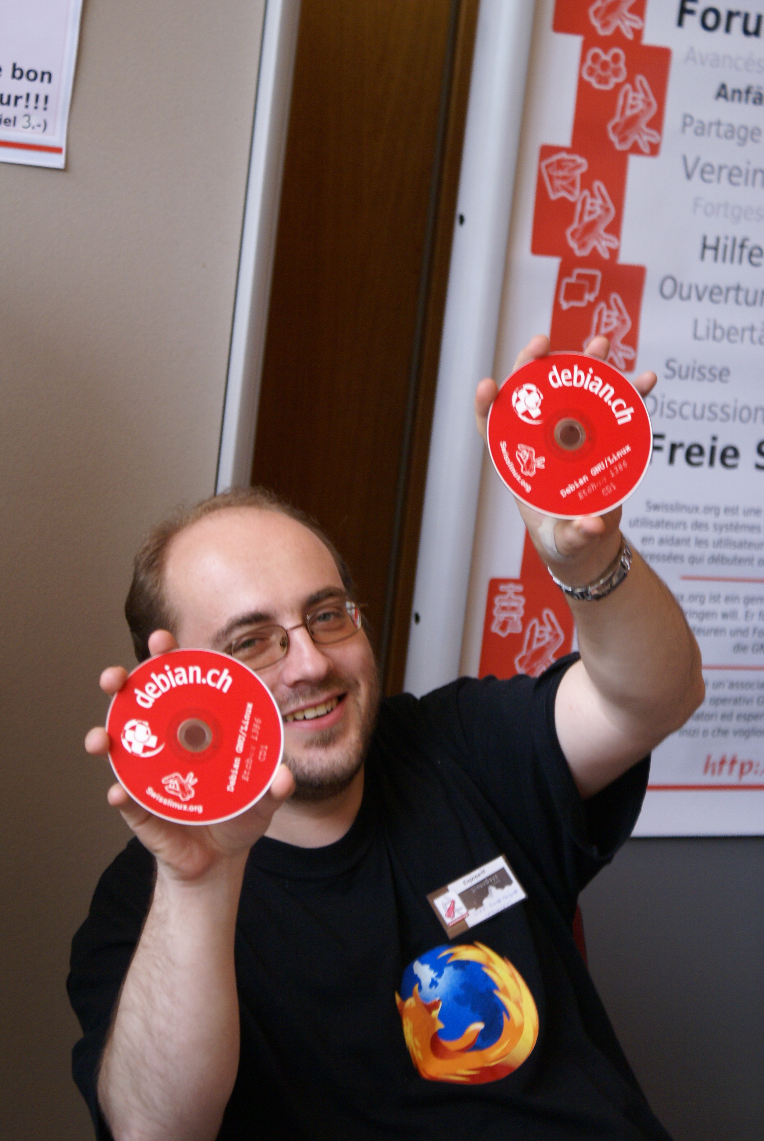 Les CDs pour Debian.ch bis