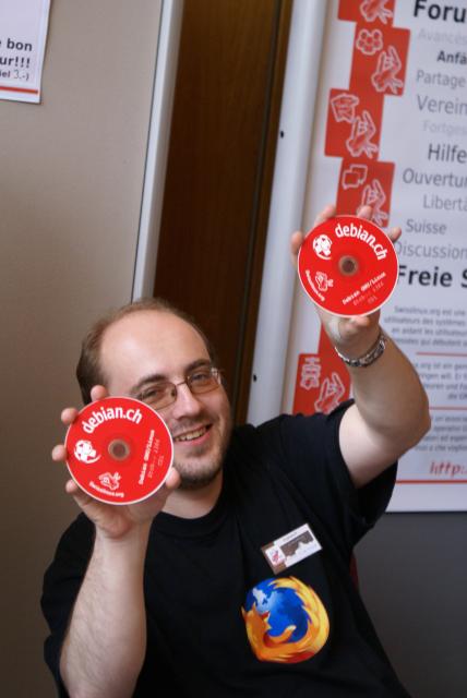 Les CDs pour Debian.ch bis
